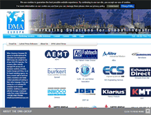 Tablet Screenshot of dmaeuropa.com